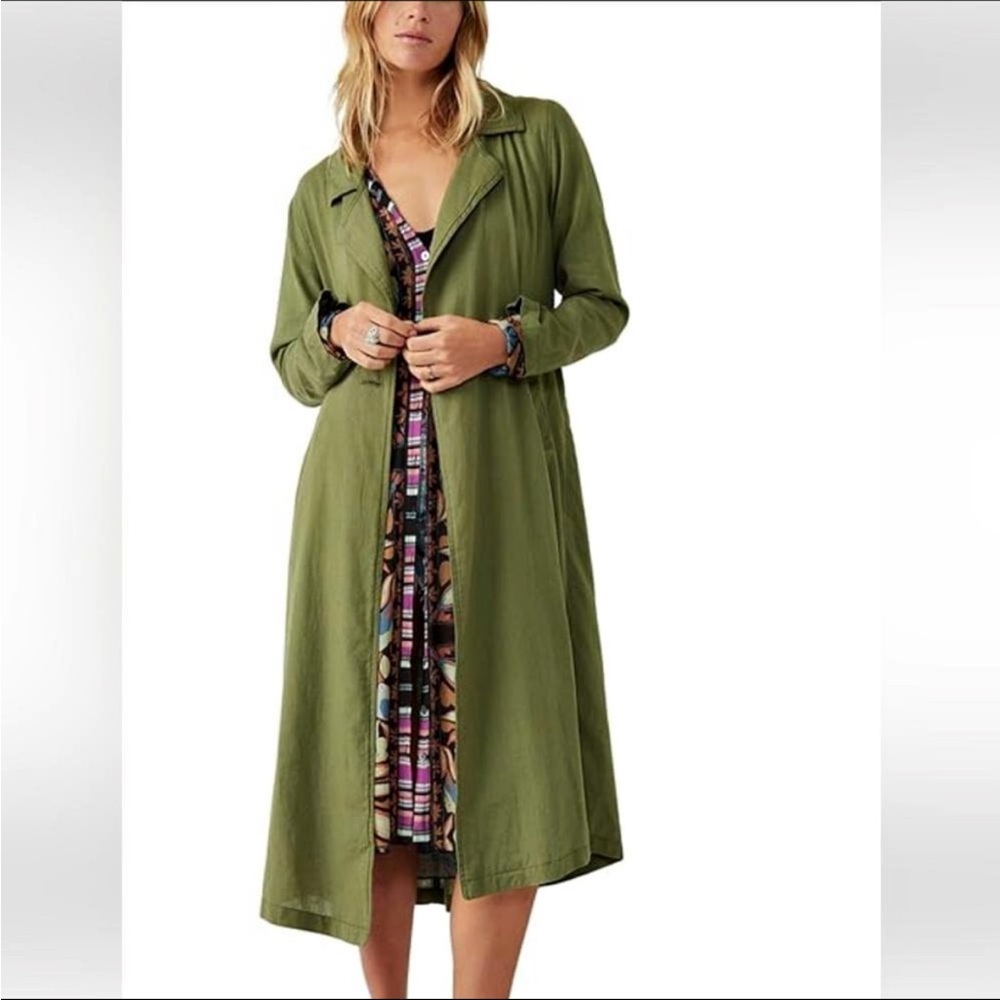 COPY - Free people cotton/linen duster